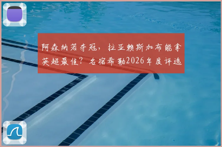 阿森纳若夺冠,拉亚赖斯加布能拿英超最佳?名宿希勒2026年度评选预测,附B费表现解析
